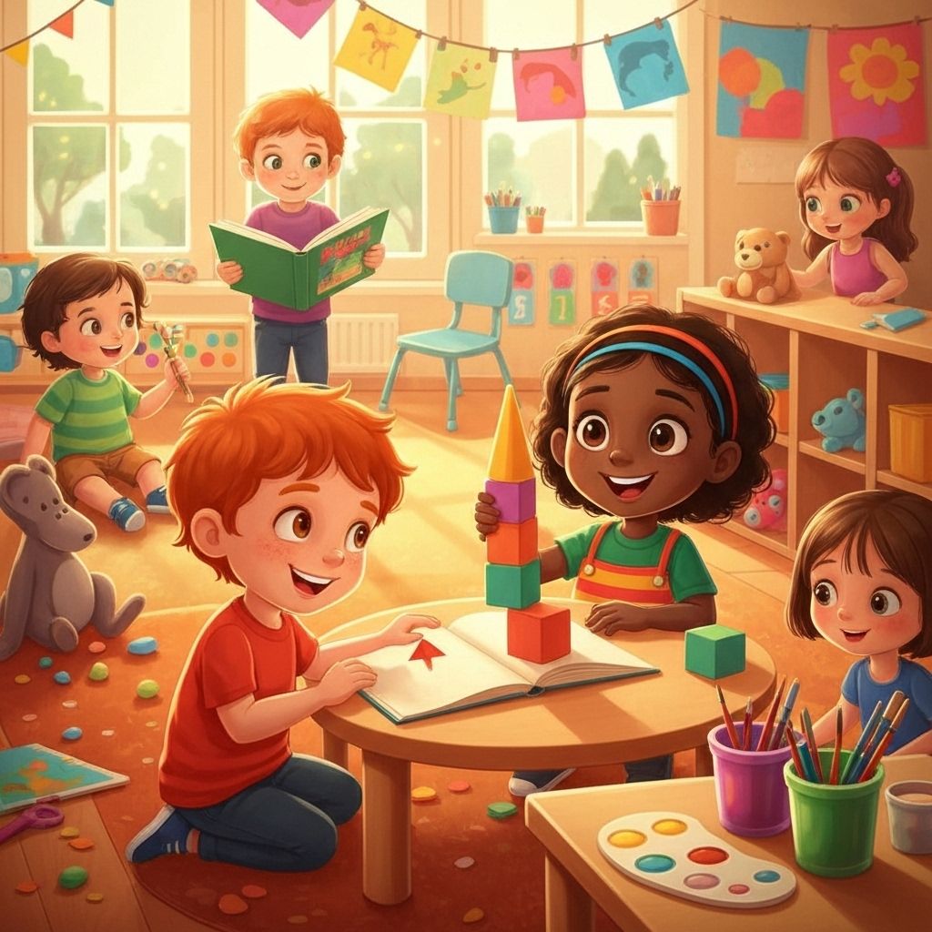 Happy children at Tommel Tots